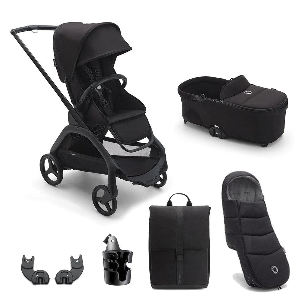 Bugaboo Dragonfly Complete Bundle - Midnight Black