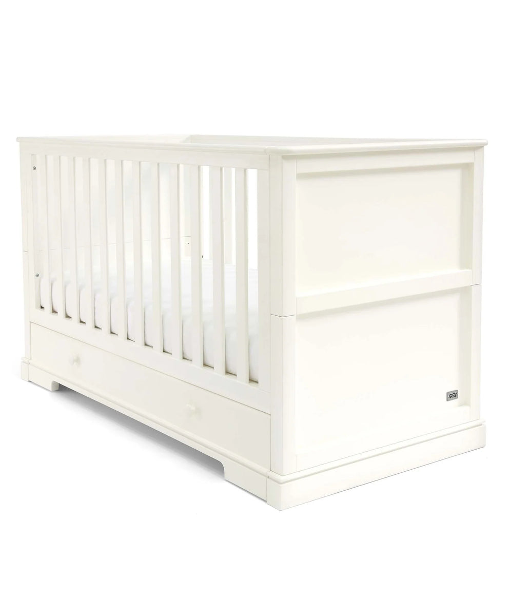 Mamas Papas Oxford Cot Bed Pure White