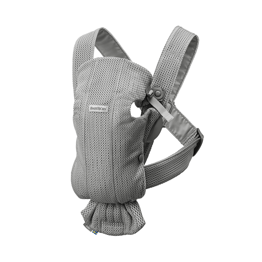 Babybjorn Mini Baby Carrier - 3D Mesh - Grey