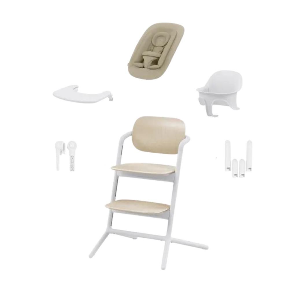 Cybex Lemo 4-in-1 Highchair Set - Sand White