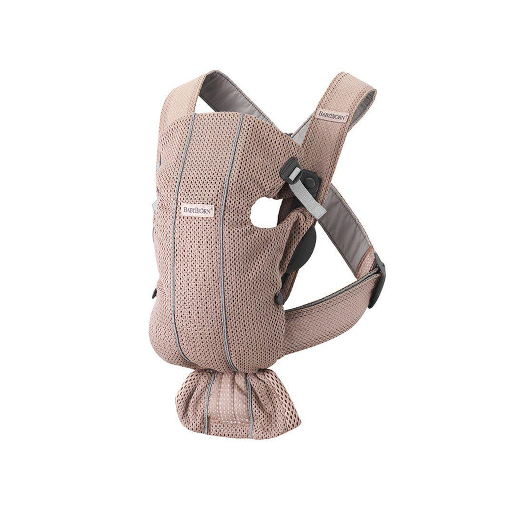 BabyBjorn Mini Baby Carrier - 3D Mesh - Dusty Pink