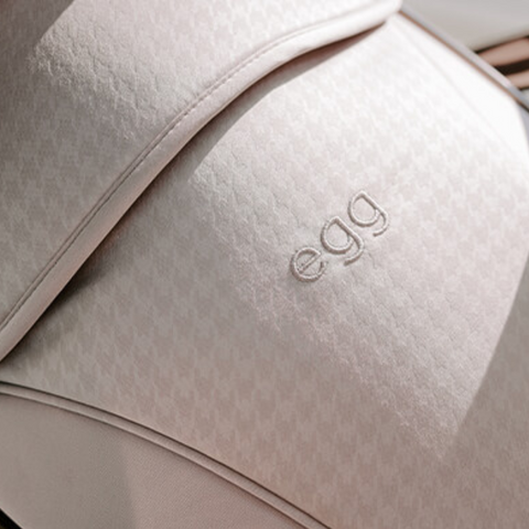 Leather egg pram sales