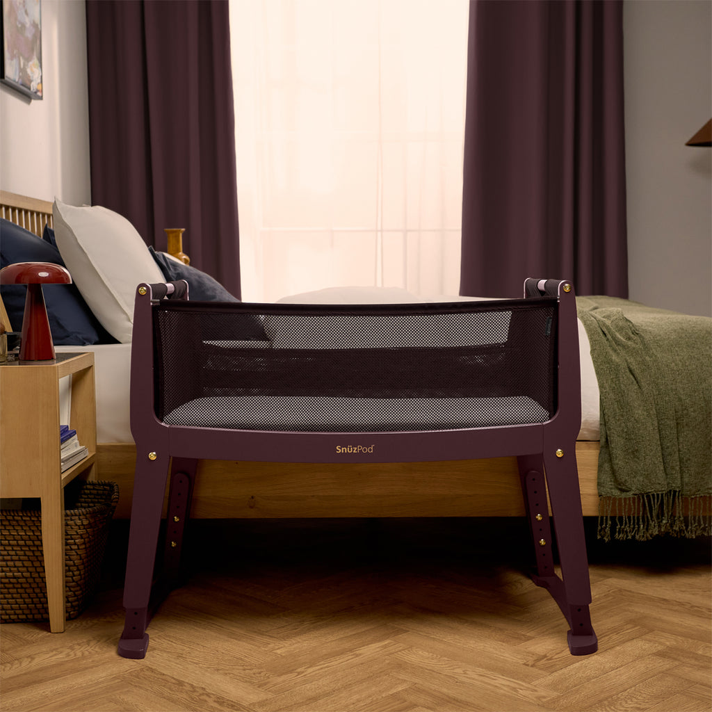 SnuzPod Studio Bedside Crib Bundle | Rome