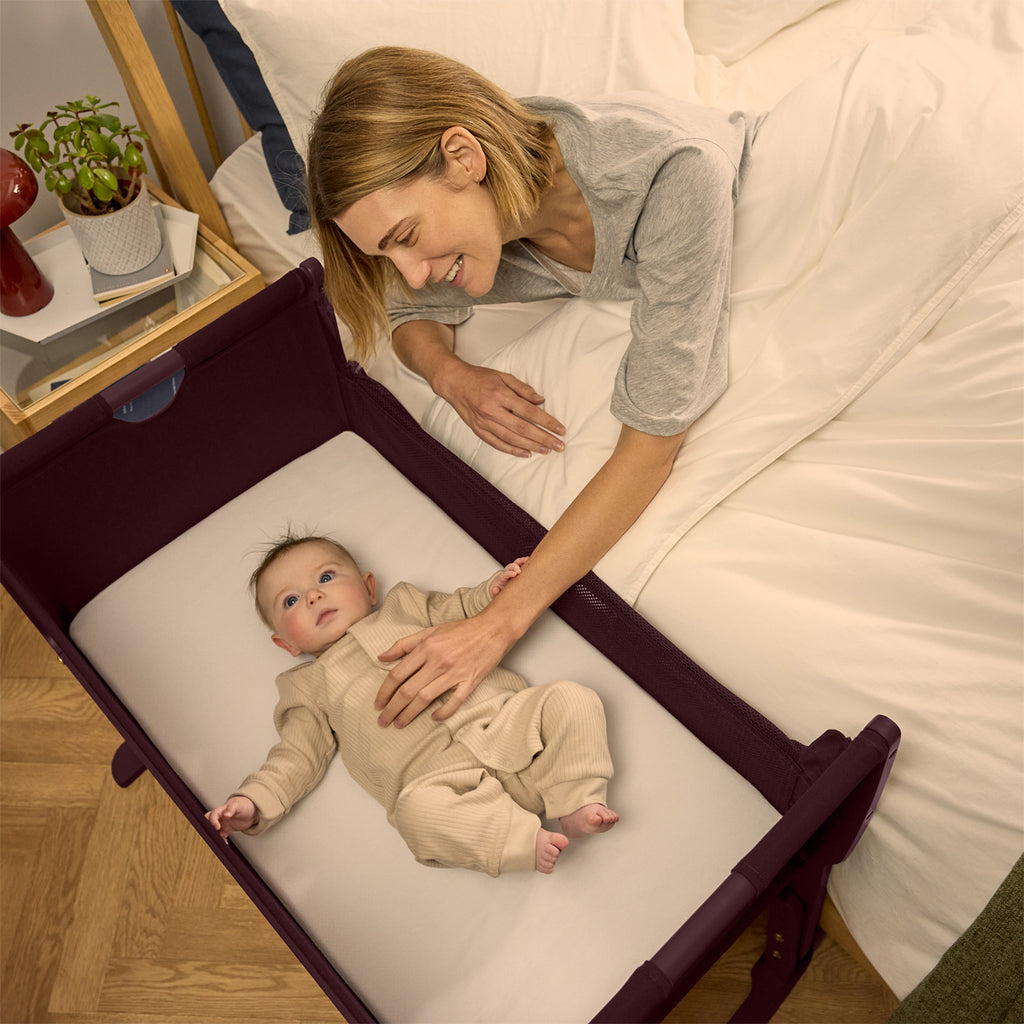 SnuzPod Studio Bedside Crib Bundle | Rome