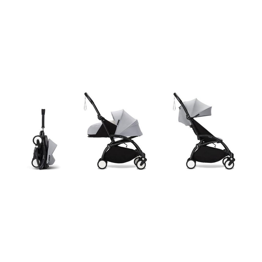 Stokke YOYO³ Stroller from Newborn to Toddler | Stone