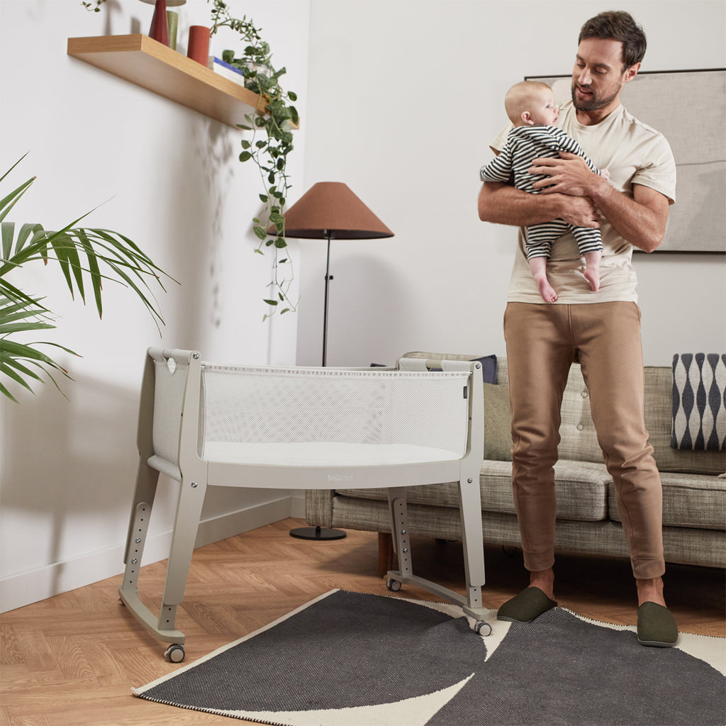 SnuzPod Studio Bedside Crib Bundle | Oslo