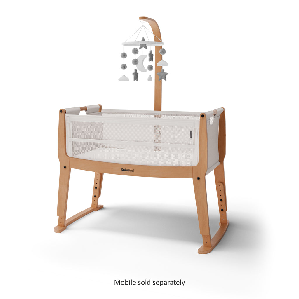 SnuzPod Studio Bedside Crib Bundle | Stockholm