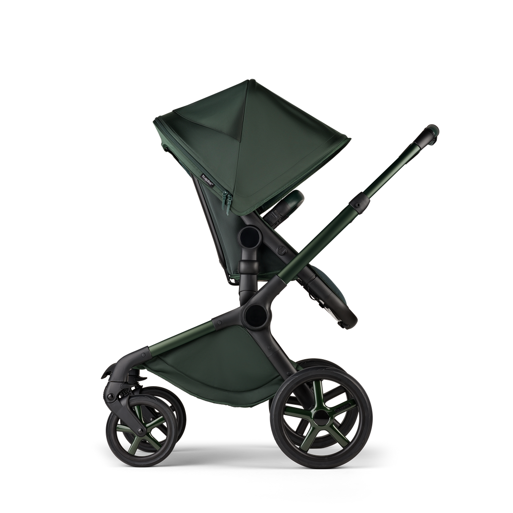 Bugaboo Fox 5 Complete Noir Limited Edition Travel System | Midnight Green