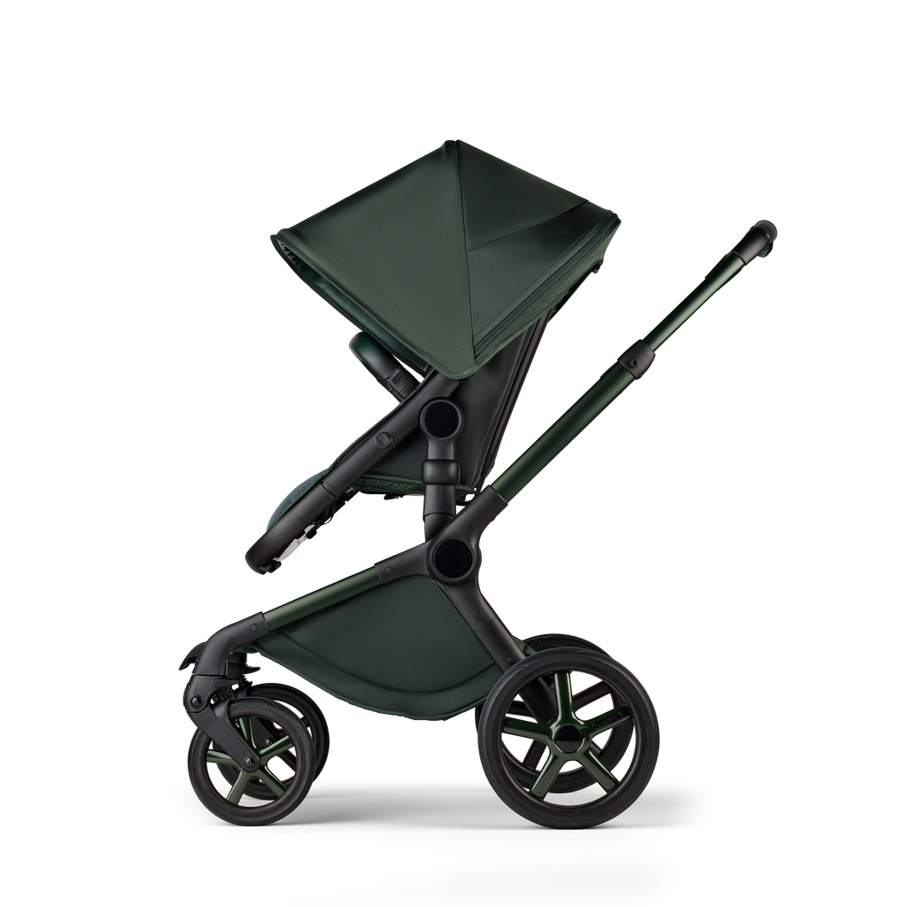 Bugaboo Fox 5 Complete Noir Limited Edition Travel System | Midnight Green