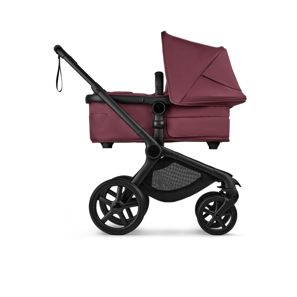 Bugaboo Fox 5 RENEW Pushchair Turtle Air Bundle | Dark Cherry