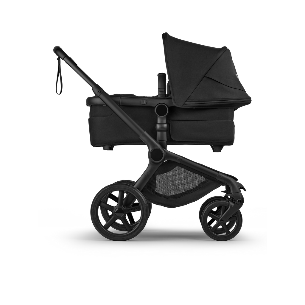 Bugaboo Fox 5 RENEW Pushchair Turtle Air Bundle | Heritage Black