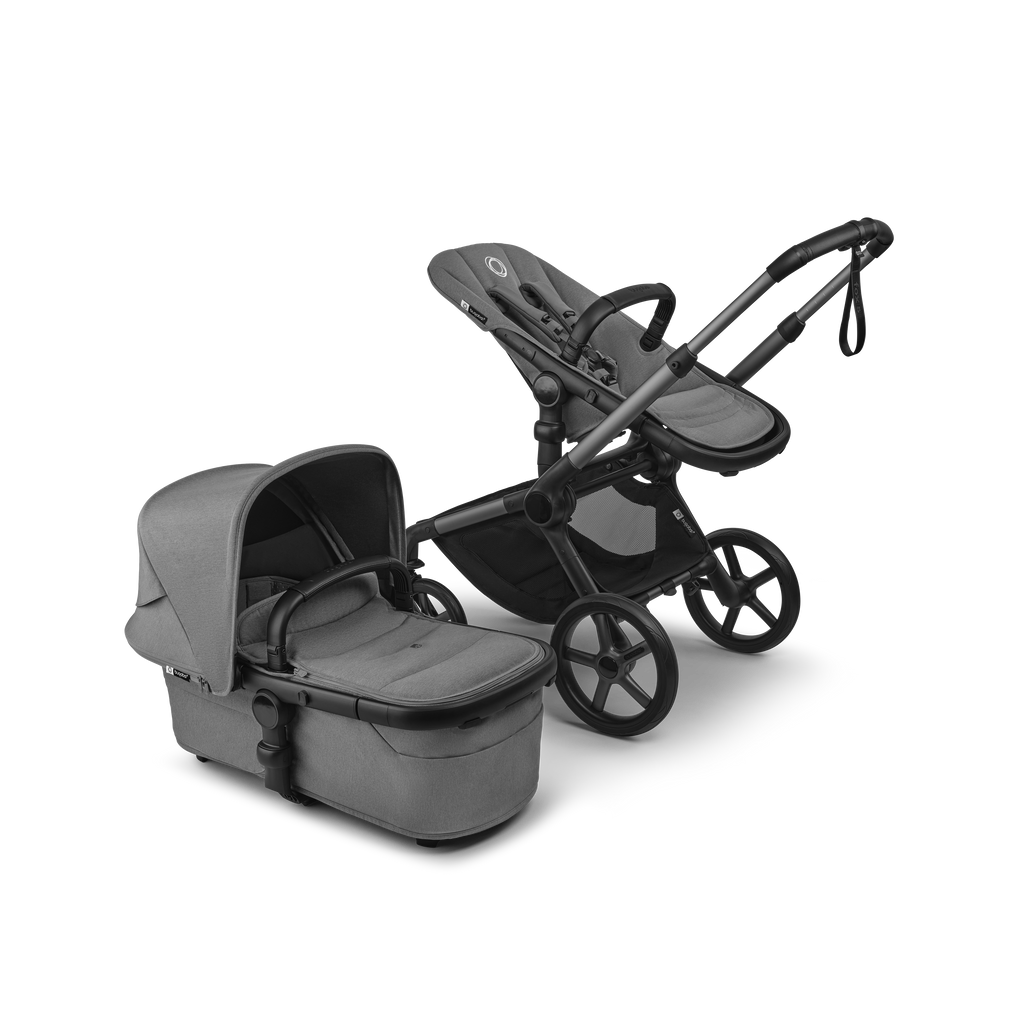 Bugaboo Fox 5 RENEW Pushchair Turtle Air Bundle | Moon Grey