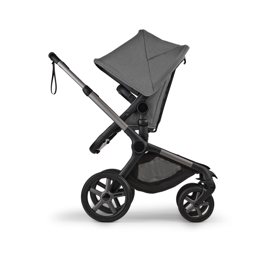 Bugaboo Fox 5 RENEW Pushchair Turtle Air Bundle | Moon Grey