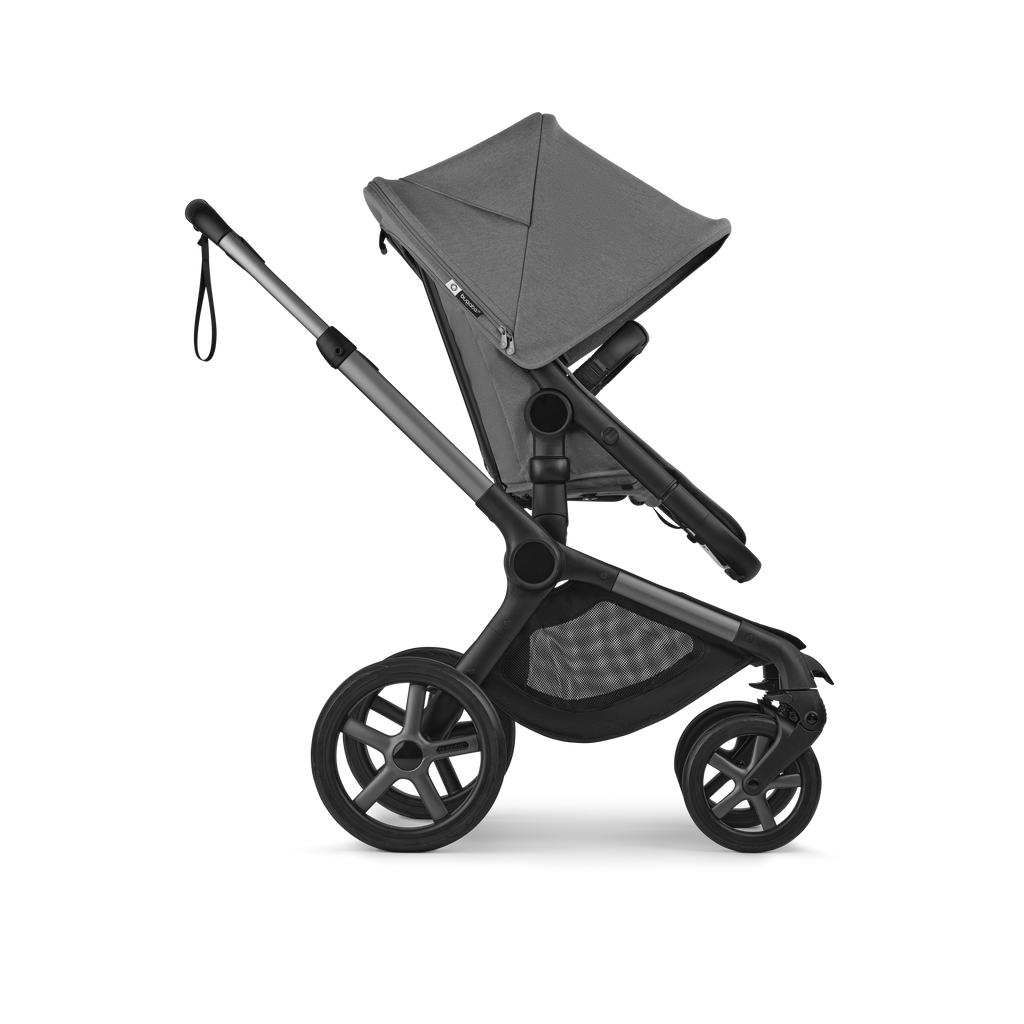 Bugaboo Fox 5 RENEW Pushchair Turtle Air Bundle | Moon Grey