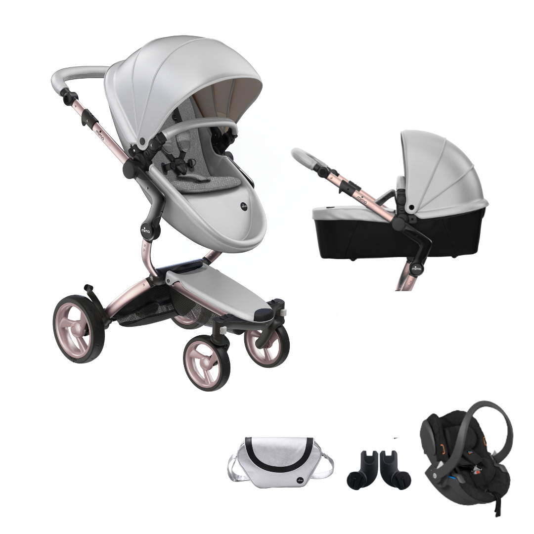 Mima white stroller on sale