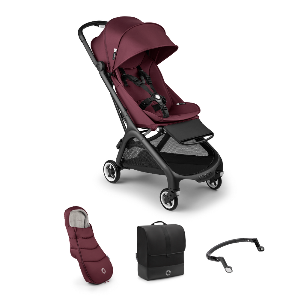 Bugaboo Butterfly Winter Travel Bundle | Dark Cherry