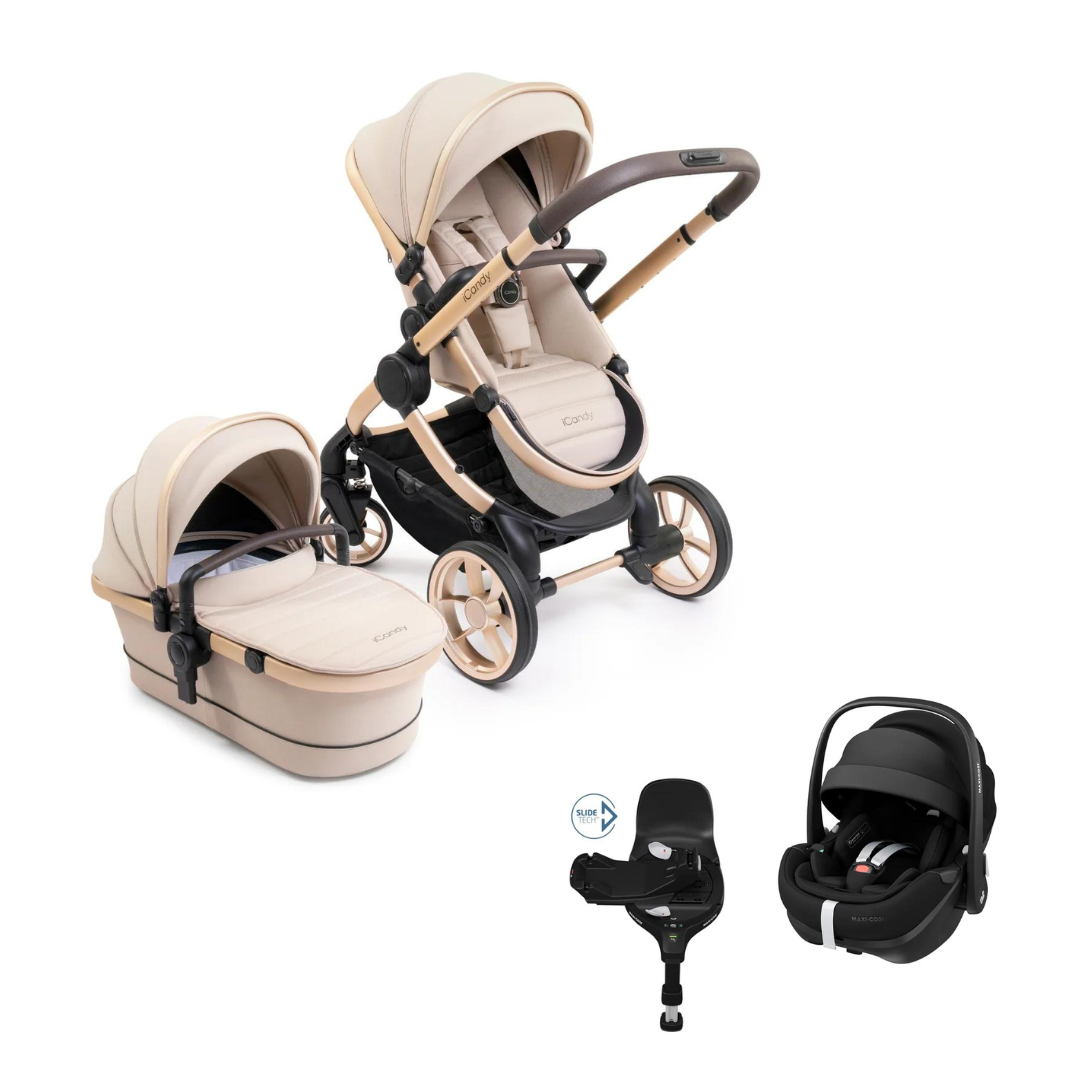iCandy Peach 7 Pebble 360 Pro Travel System Biscotti