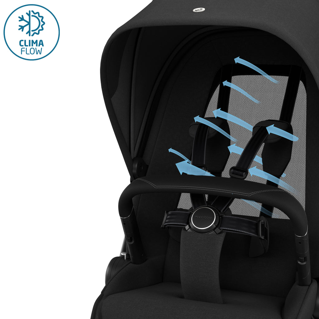 Maxi-Cosi Fame 7 Piece Essential Bundle - Black | Black