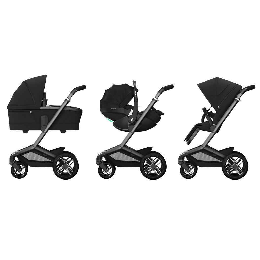 Maxi-Cosi Fame 9 Piece Complete Bundle - Black | Black