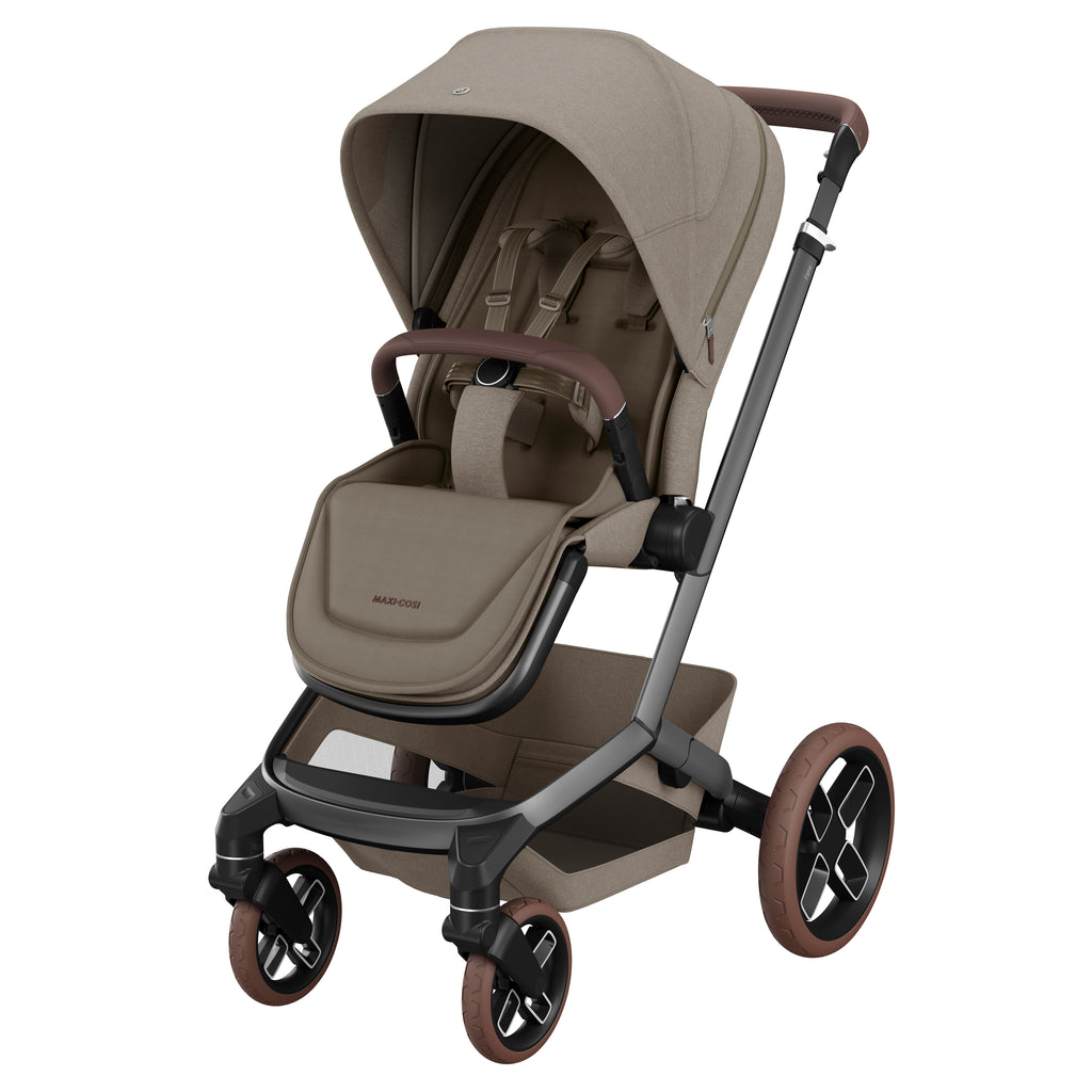 Maxi-Cosi Fame Travel System - Twillic Truffle | Brown