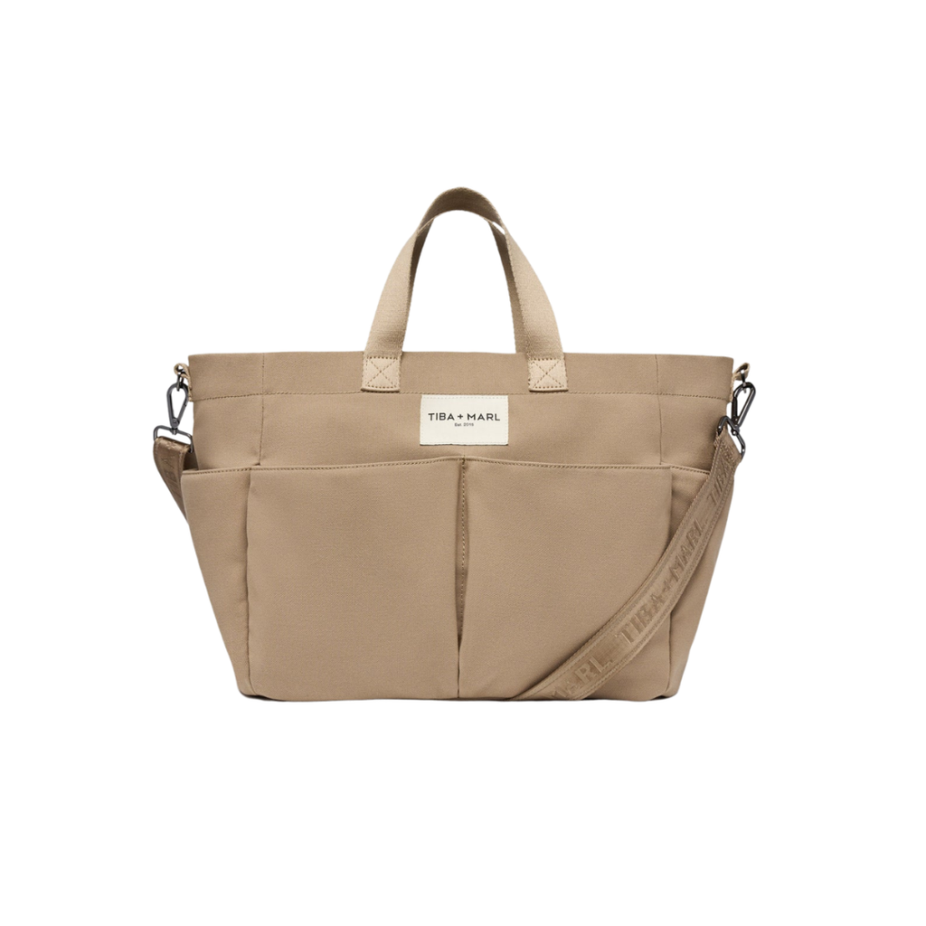 Tiba + Marl Canvas Pocket Tote | Desert