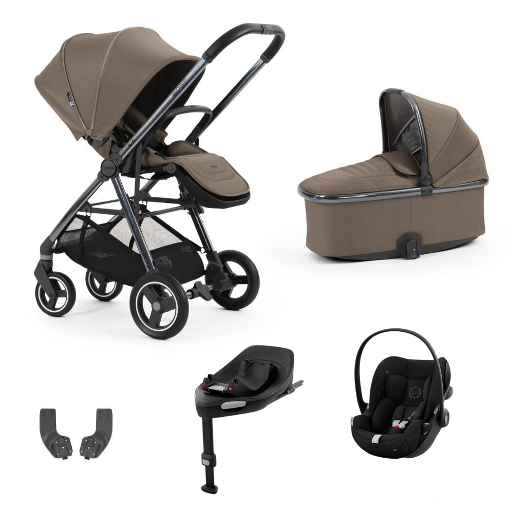 Oyster Gravity+ Stroller 5 Piece Cloud G Bundle | Mink