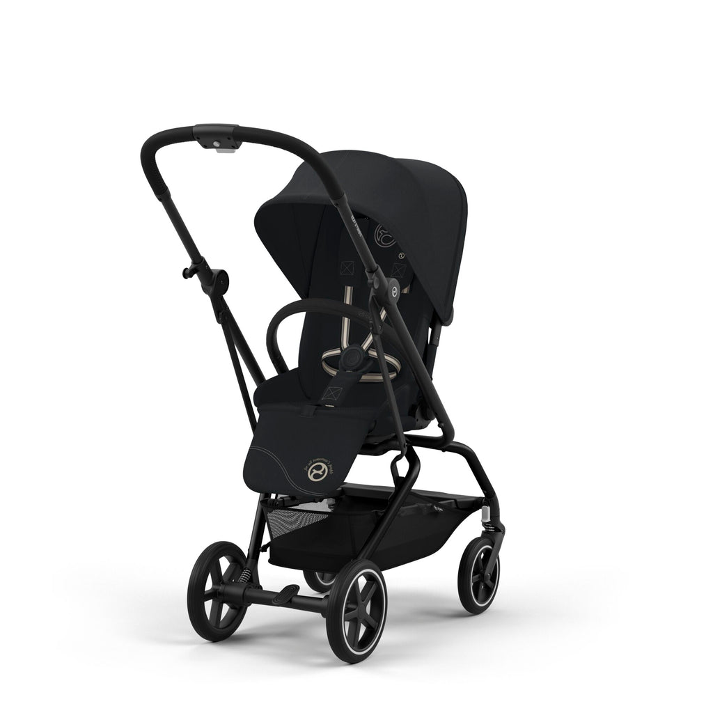 Cybex Eezy S Twist+ 2 Stroller | Magic Black on Black