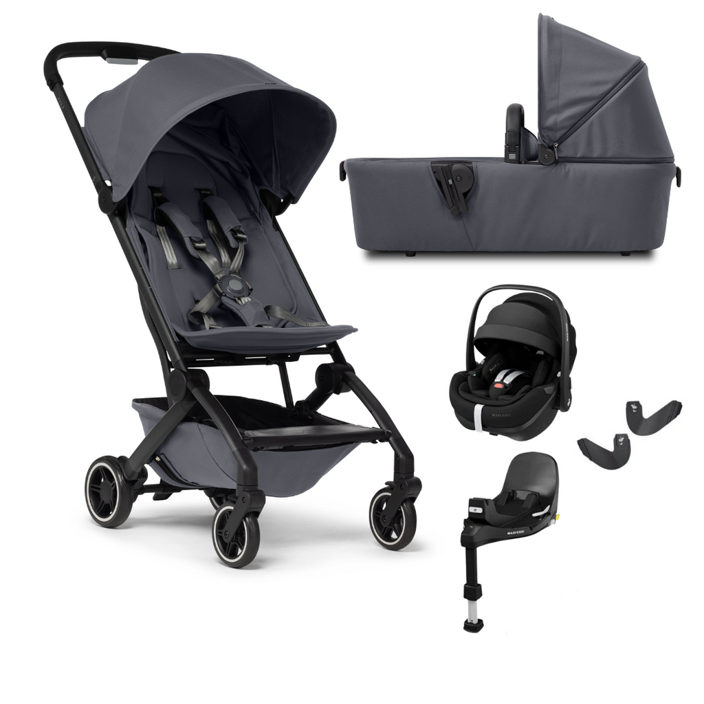 Joolz Aer+ Pushchair & Pebble 360 Pro2 Travel System - Stone Grey