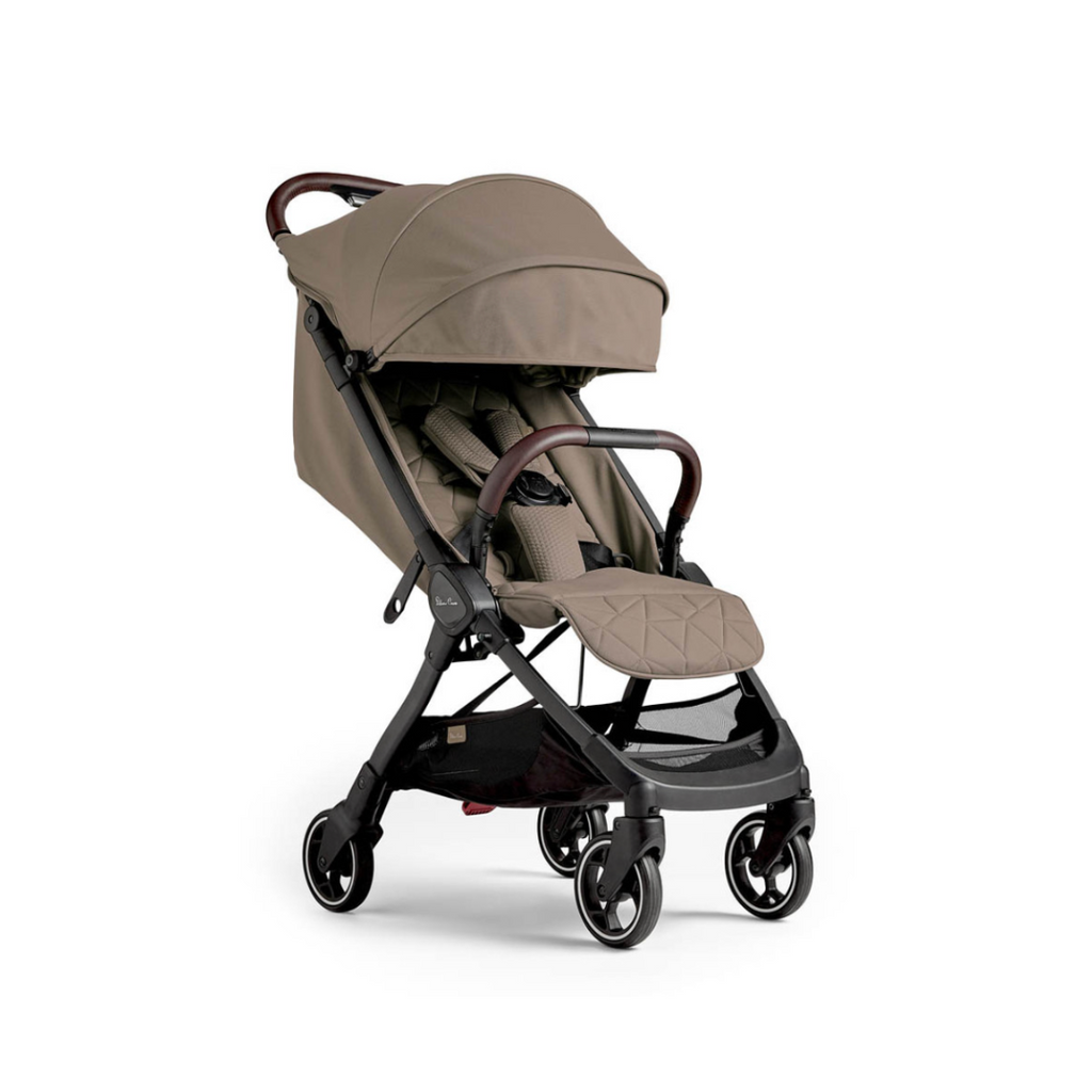 Silver Cross Clic Compact Stroller | Cobble (FREE TRAVEL BAG)