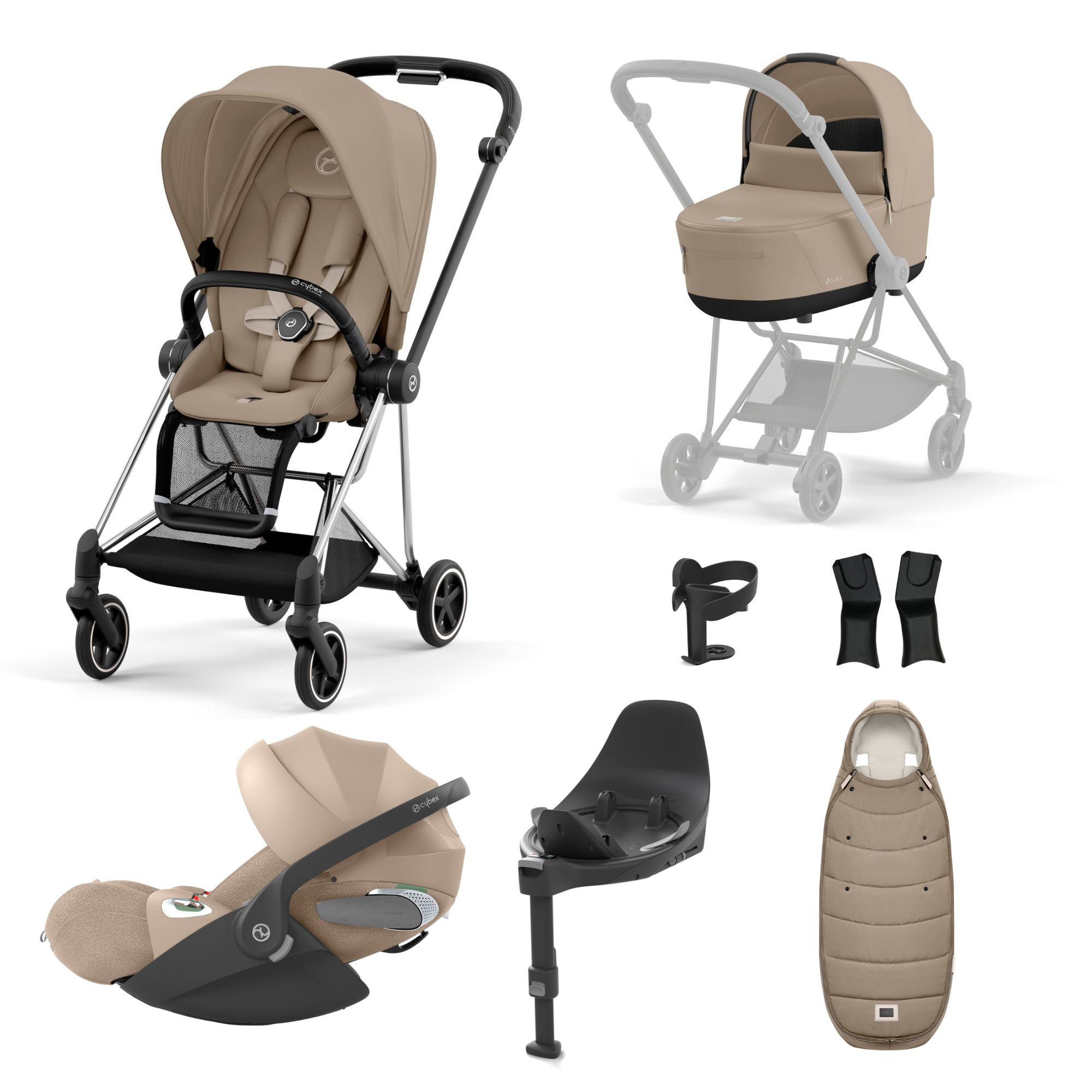 Cybex Mios Travel System Cozy Beige 2023