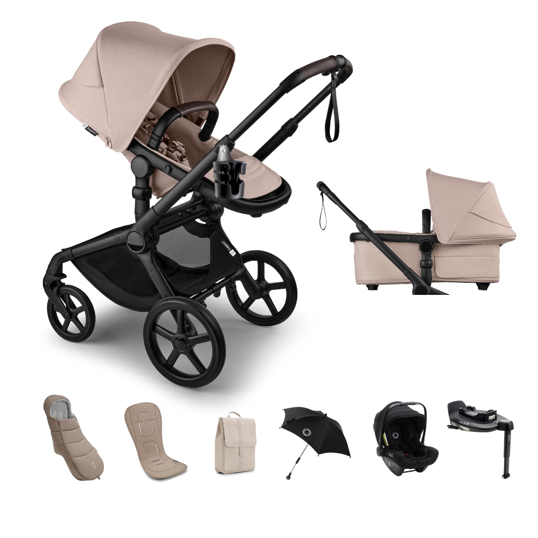 bugaboo fox 5 white Bugaboo Fox 5 RENEW Pushchair Turtle Air Bundle