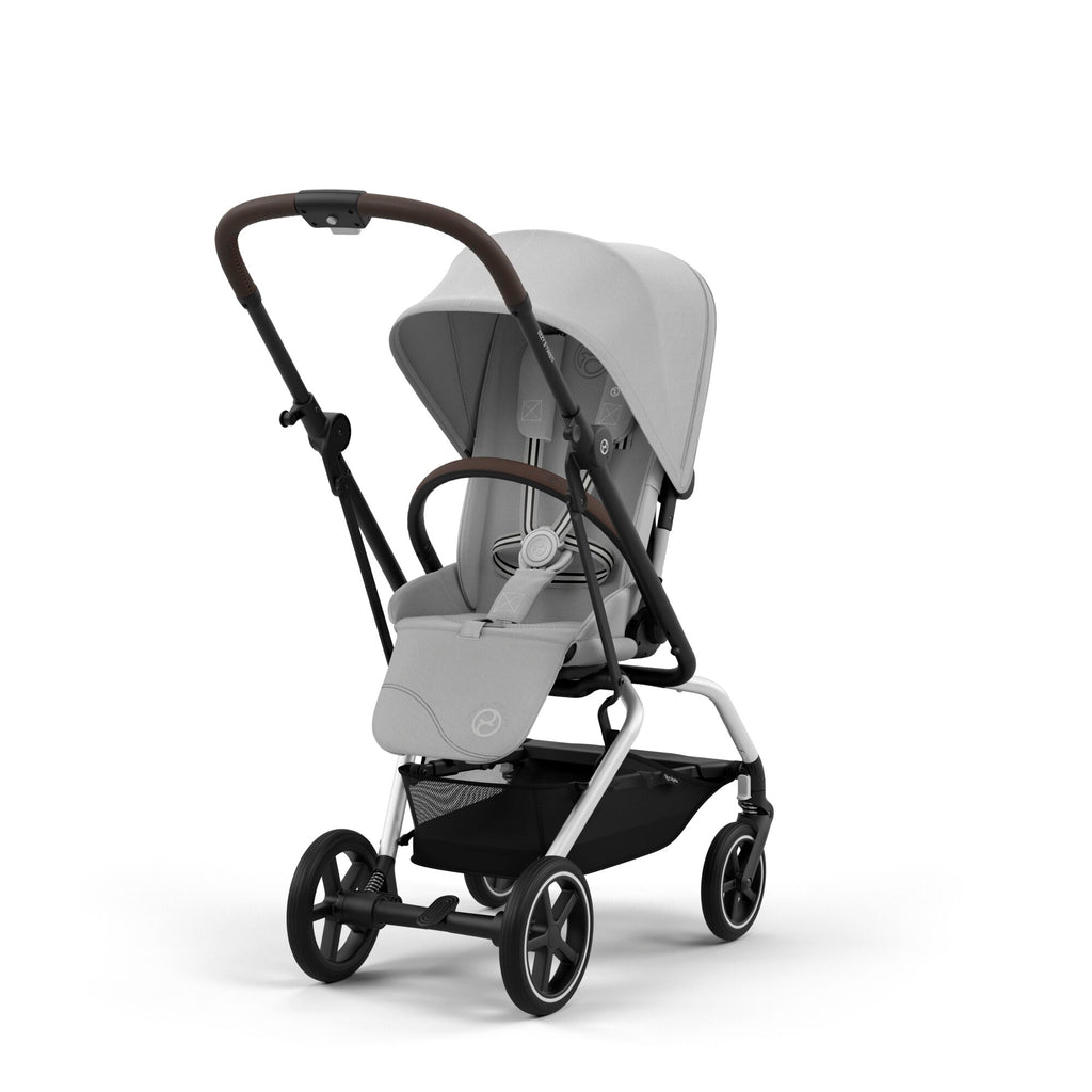 Cybex Eezy S Twist+ 2 Stroller | Fog Grey on Silver