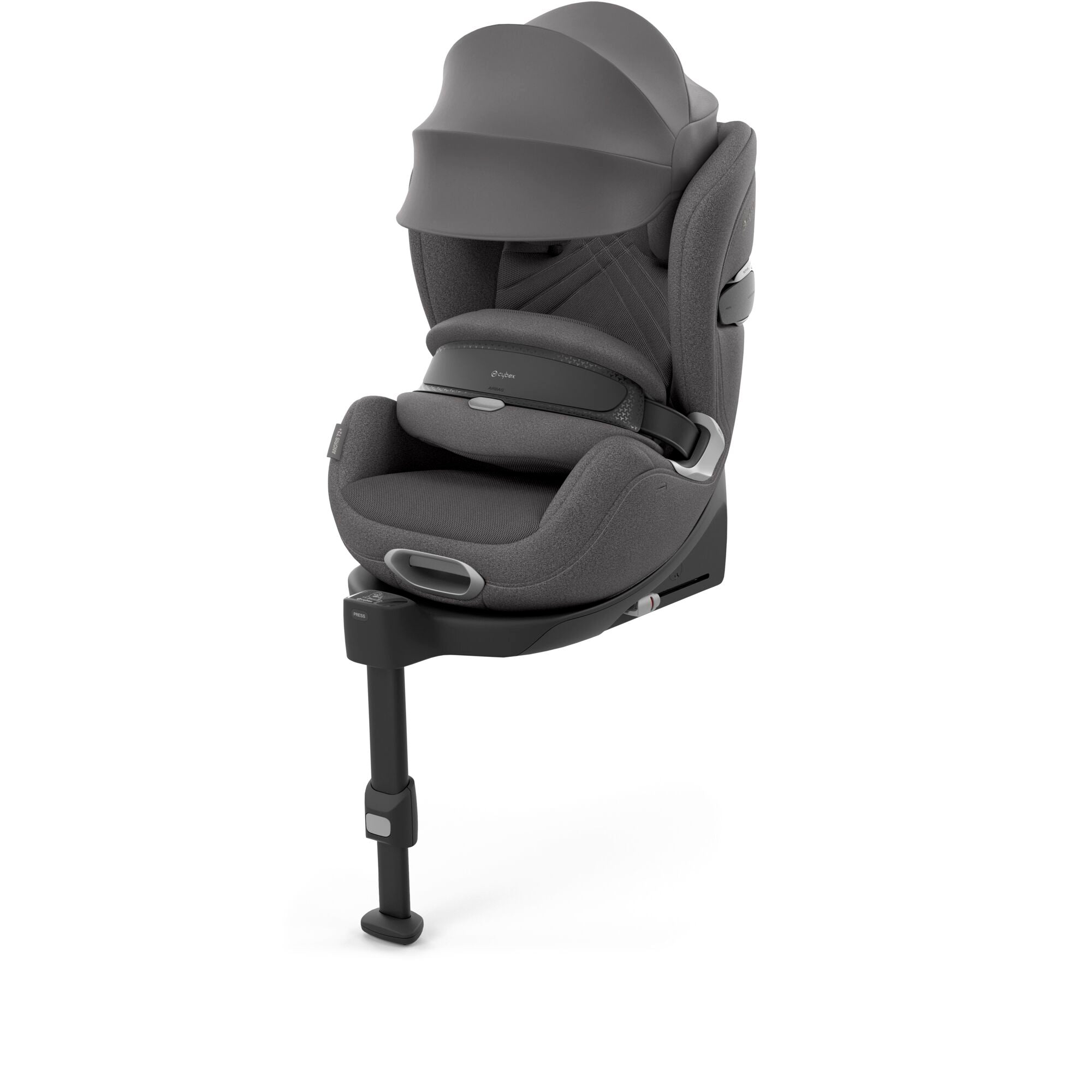 CYBEX Anoris T2 i-Size Airbag Child Car Seat Grey Mirage Plus