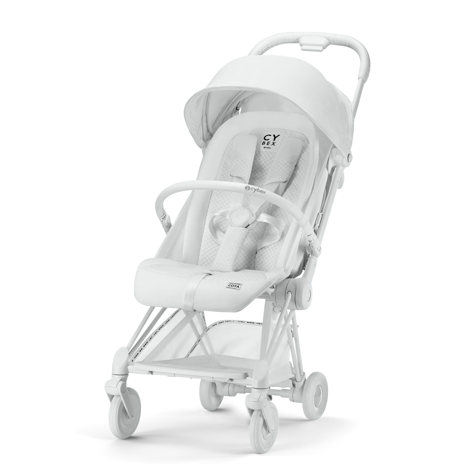 cybex coya off white CYBEX COYA Stroller, Cloud T & Carrier Bundle – Urban Mobility Collection