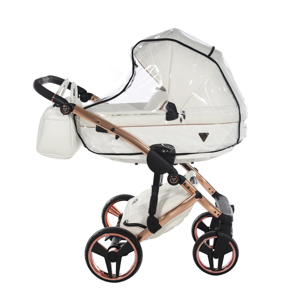 Junama Individual Fluo Pushchair | White Rose Gold