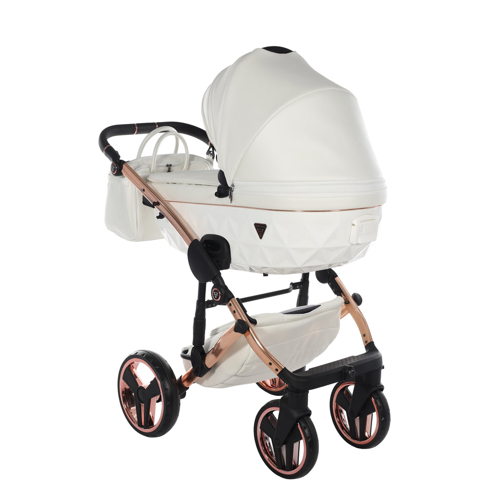 Junama Individual Fluo Pushchair | White Rose Gold