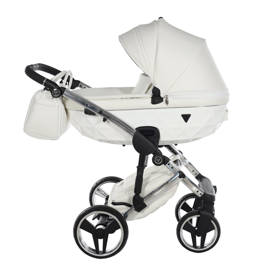 Junama Individual Fluo Pushchair | White Silver