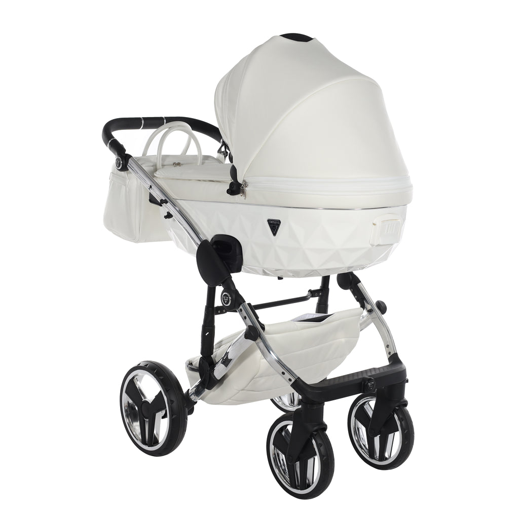 Junama Individual Fluo Pushchair | White Silver