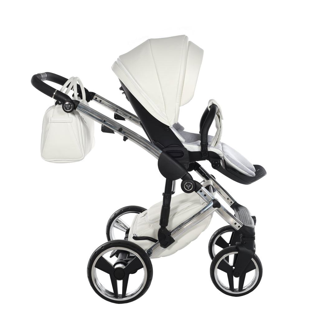 Junama Individual Fluo Pushchair | White Silver