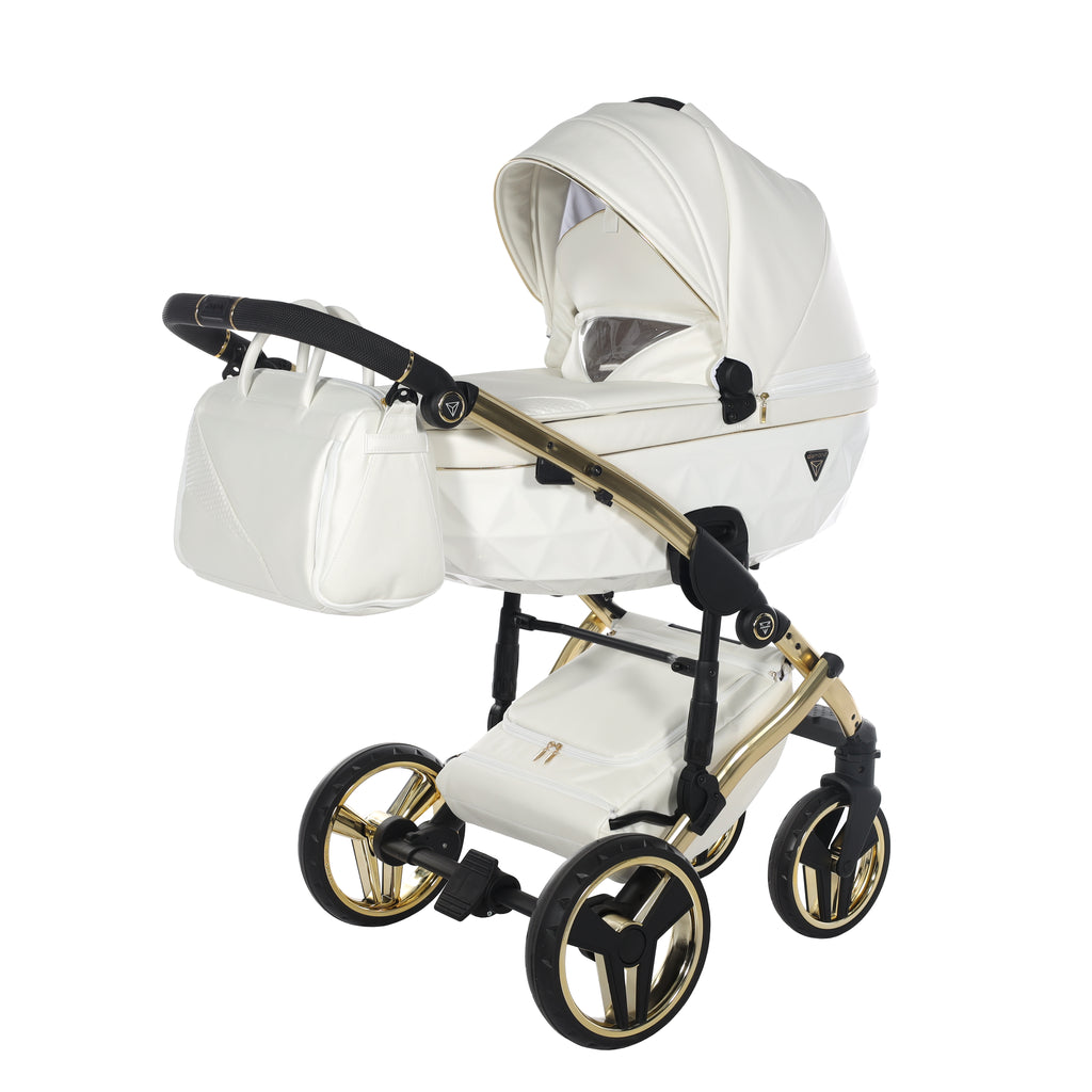 Junama Individual Fluo Pushchair | White Gold