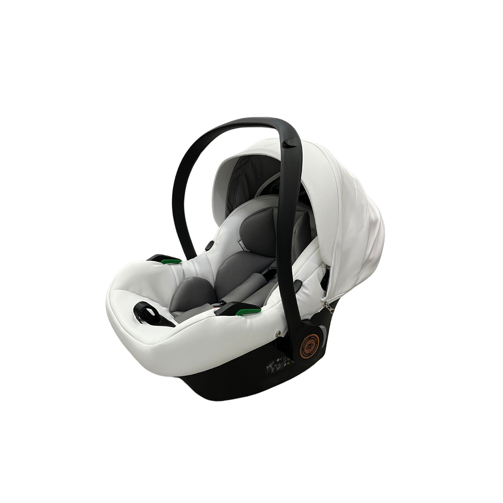 Junama Individual Fluo 4in1 Travel System | White Rose Gold