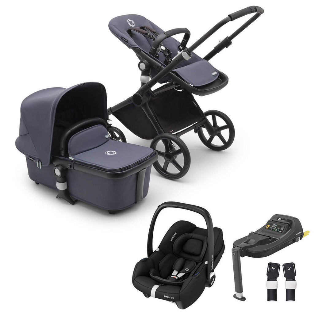 Bugaboo Fox Cub & Cabriofix Bundle | Stormy Blue