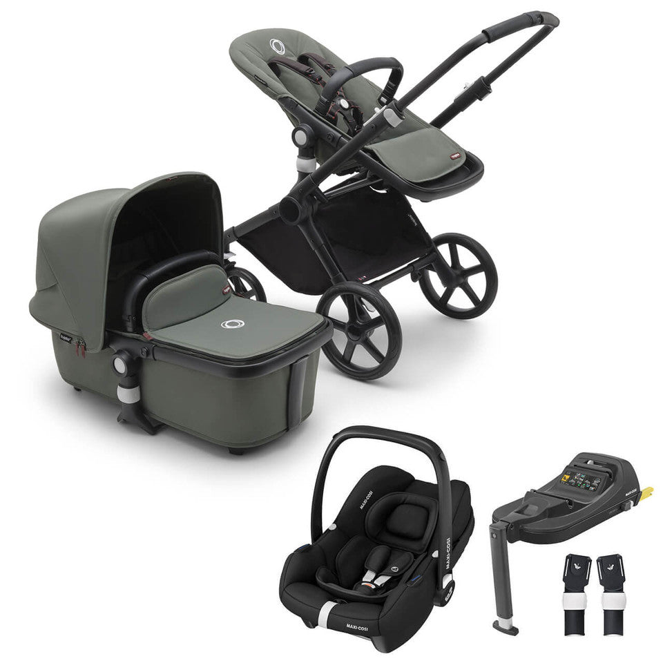 Bugaboo Fox Cub & Cabriofix Bundle | Forest Green