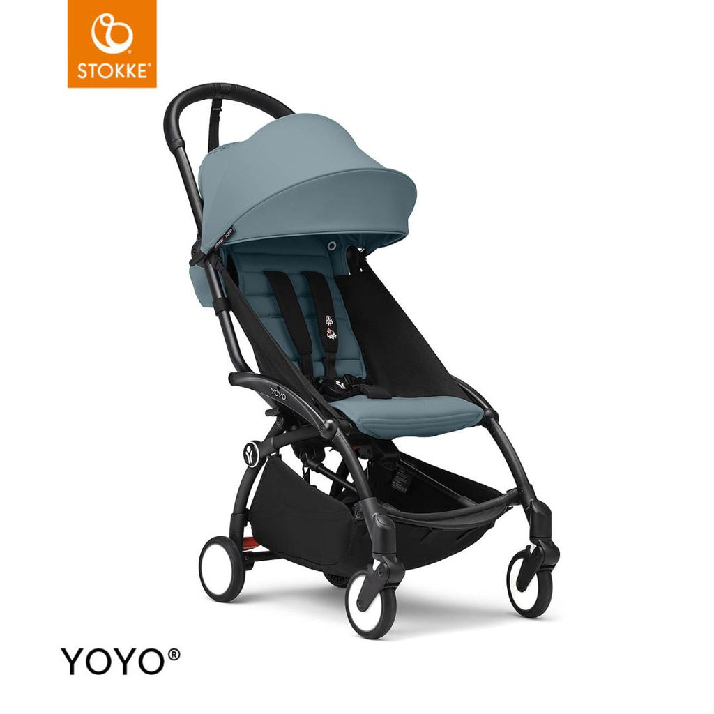 Stokke YOYO³ Stroller from Newborn to Toddler | Aqua