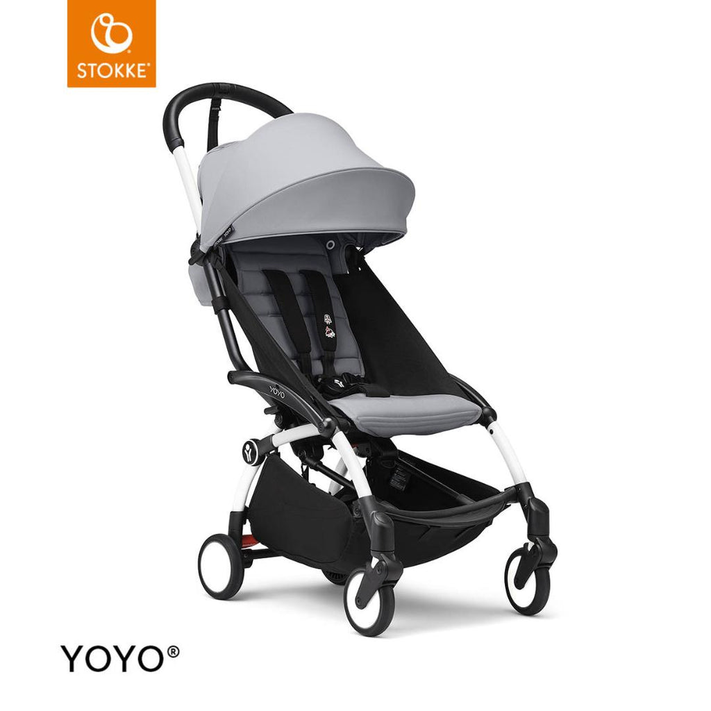 Stokke YOYO³ Stroller from Newborn to Toddler | Stone