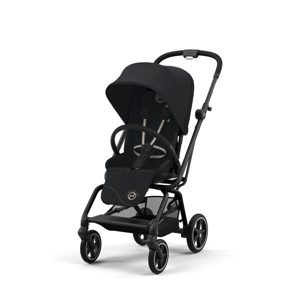 Cybex Eezy S Twist+ 2 Stroller | Magic Black on Black