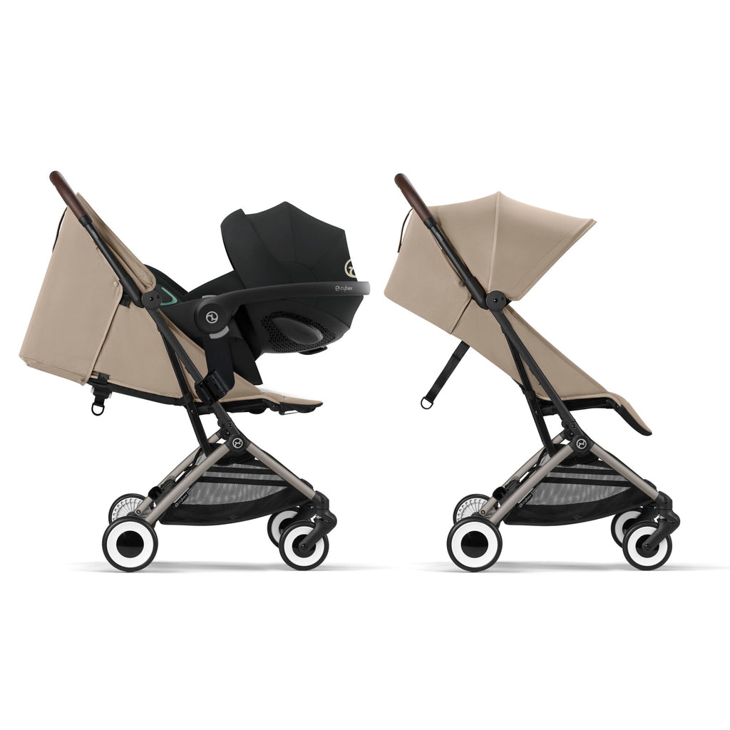 Cybex Orfeo Compact Stroller - Almond Beige | Taupe