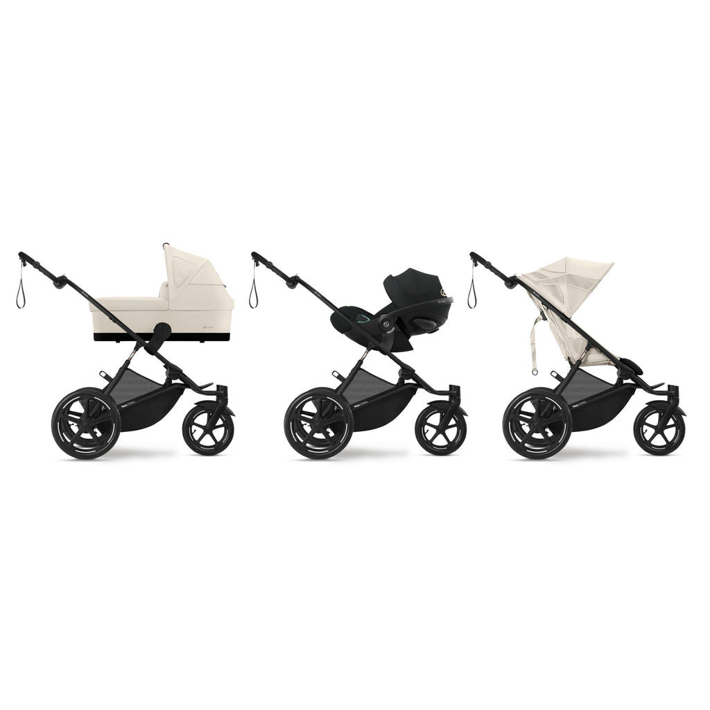 Cybex Avi Spin Stroller Bundle | Seashell Beige