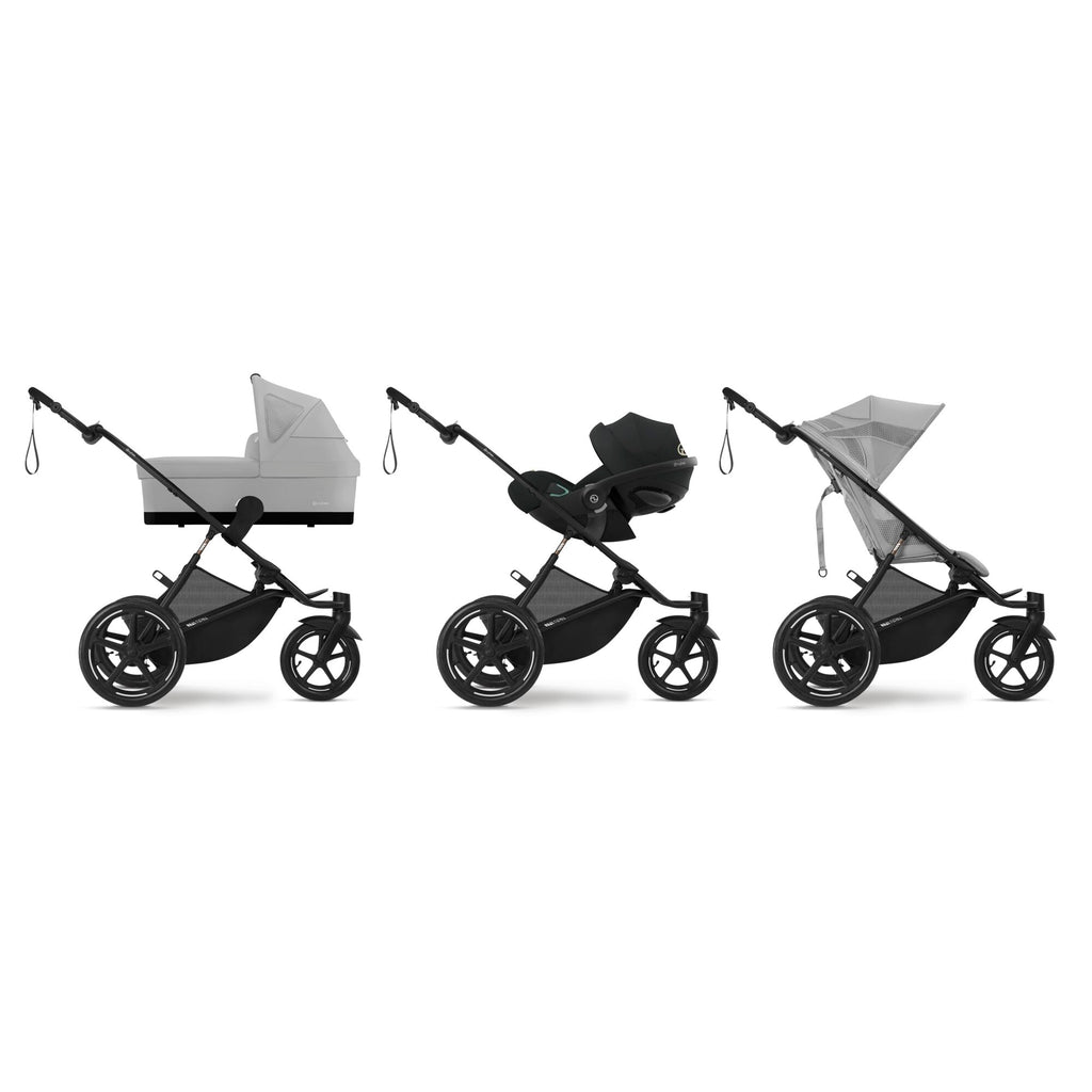 Cybex Avi Spin Stroller & Cloud T Bundle | Fog Grey