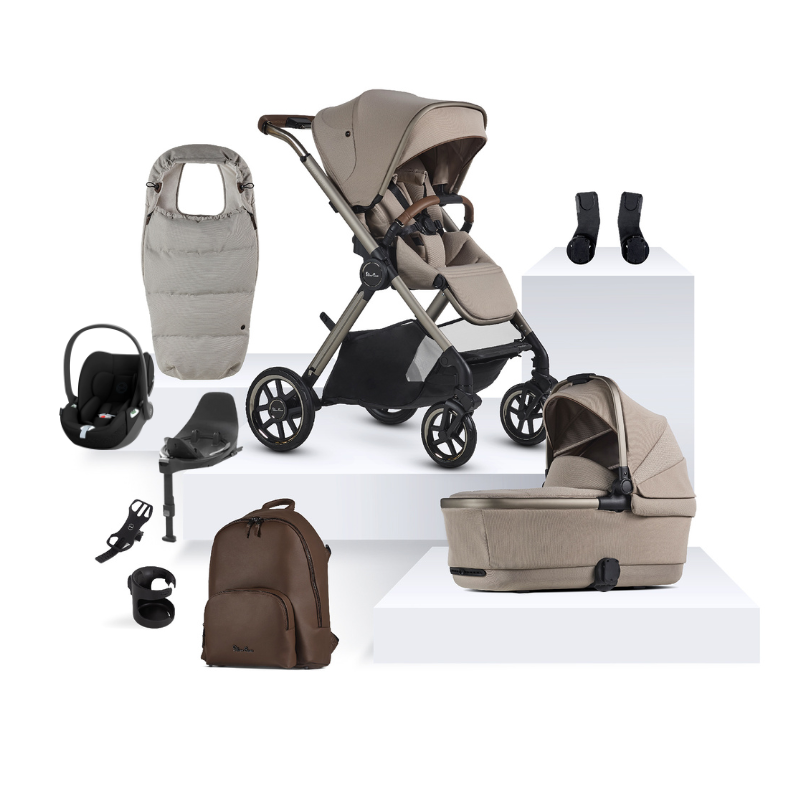 Silver Cross Special Edition Reef 2 Pushchair & Cybex Cloud T Bundle | Frappe